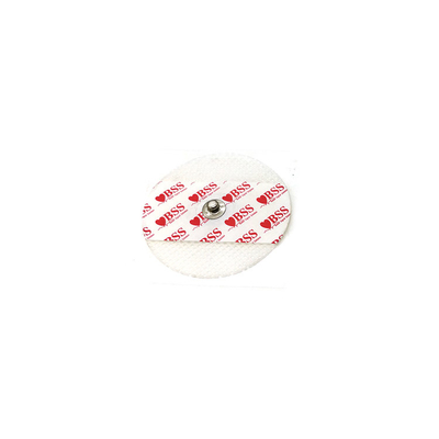 Adult Foam Disposable ECG Electrodes Round AG/AGCI Sensor 50mm Conductive Electrode Pad