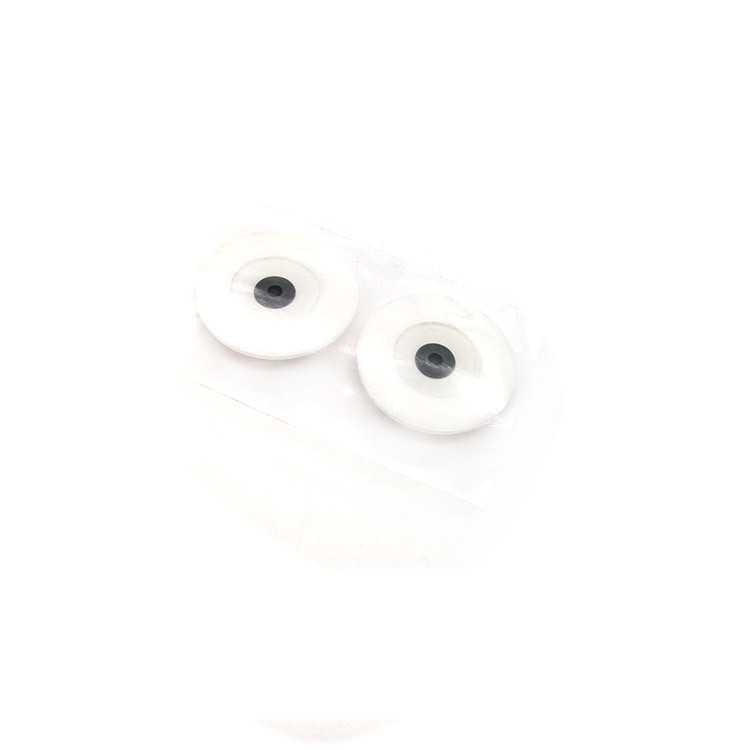 Adult Foam Disposable ECG Electrodes Round AG/AGCI Sensor 50mm Conductive Electrode Pad